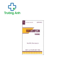 Vancomycin 1g Pharbaco - Thuốc điều trị nhiễm khuẩn nặng hiệu quả