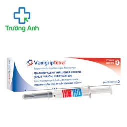 Vaxigrip Tetra Sanofi - Vắc xin phòng ngừa cúm mùa của Pháp