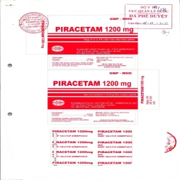 Piracetam 1200mg  - Thuốc điều trị bệnh thần kinh của Armephaco