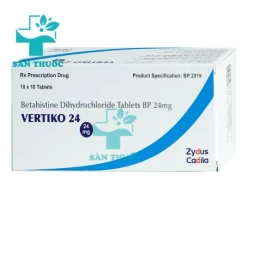 Vertiko 24 Zydus Cadila - Thuốc điều trị chứng đau đầu, chóng mặt