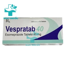 Vespratab 40mg - Thuốc điều trị viêm loét dạ dày, tá tràng hiệu quả