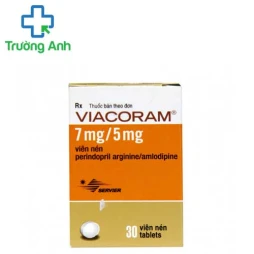 Viacoram 7mg/5mg - Thuốc điều trị tăng huyết áp vô căn hiệu quả
