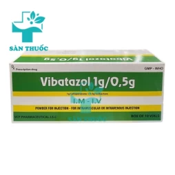 Vibatazol 1g/0,5g VCP - Thuốc điều trị nhiễm khuẩn nhanh chóng