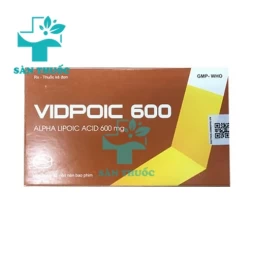 Vidpoic 600 - Thuốc phục hồi chức năng tế bào thần kinh hiệu quả