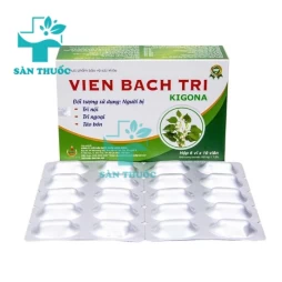 Viên bách trĩ Kigona - Hỗ trợ điều trị bệnh trĩ, giảm táo bón