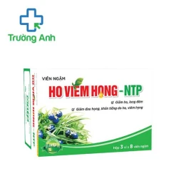 Viên ngậm ho viêm họng-NTP - Giảm ho khan, đau họng hiệu quả