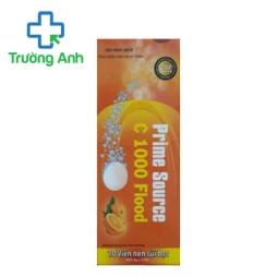 Viên sủi Prime Source C 1000 Flood - Giúp tăng sức đề kháng