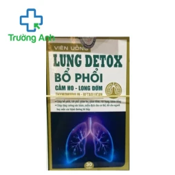 Viên uống Lung Detox Bổ phổi - Hỗ trợ giảm viêm họng hiệu quả