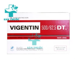 Vigentin 500/62,5 DT Pharbaco (viên nén) - Thuốc trị nhiễm khuẩn