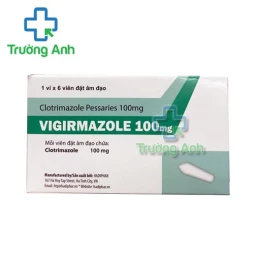 Vigirmazole 100mg Hadiphar - Hỗ trợ điều trị viêm âm đạo