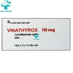 Vinthyrox 100 - Levothyroxin natri 0,002% Vinphaco