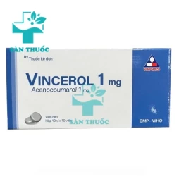 Vincerol 1mg - Thuốc điều trị bệnh tim của dược phẩm Vĩnh Phúc