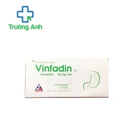 Vinfadin 20mg Vinphaco (bột tiêm) - Thuốc trị viêm loét dạ dày
