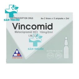 Vingomin 0,2mg/1ml Vinphaco - Thuốc chống chảy máu sau sinh