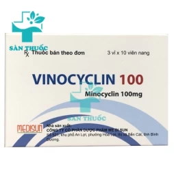 Vinocyclin 100 - Thuốc kháng sinh điều trị nhiễm trùng hiệu quả