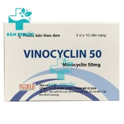 Vinocyclin 50- Thuốc điều trị nhiễm khuẩn hiệu quả của Medisun