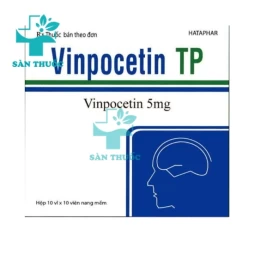 Vinpocetin TP - Thuốc trị rối loạn tuần hoàn máu não của Hataphar