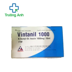 Vintanil 1000mg/10ml Vinphaco - Thuốc điều trị chứng chóng mặt