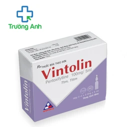 Vintolin 100mg/5ml Vinphaco - Thuốc điều trị thiếu máu não