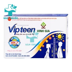 Vipteen Vinh Gia - Giúp nâng cao sức khỏe hiệu quả