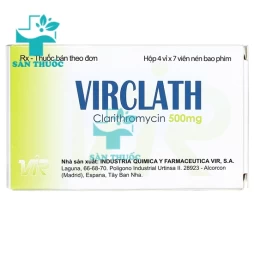 Virclath 500mg VIR Quimica Y Farmaceutica - Thay thể chất penicilin dành cho người dị ứng penicilin