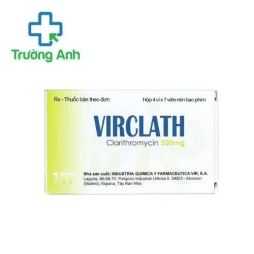 Virclath 500mg VIR Quimica Y Farmaceutica - Thay thể chất penicilin dành cho người dị ứng penicilin