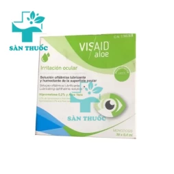 Visaid aloe - Giúp làm giảm các kích ứng nhẹ của mắt hiệu quả