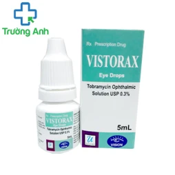   Vistorax Eye Drops - Thuốc điều trị nhiễm khuẩn mắt của Ấn Độ