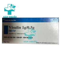 Visulin 1g/0,5g VCP - Thuốc điều trị nhiễm khuẩn hiệu quả