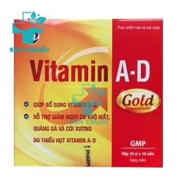Vitamin A-D Gold - Bổ sung Vitamin A & D cho cơ thể hiệu quả
