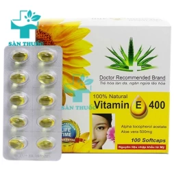 Vitamin E 400 - Giúp bổ sung vitamin E hiệu quả