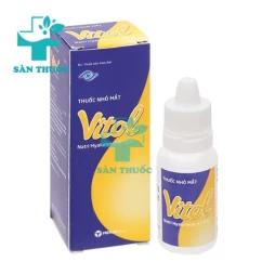 Vitol (dung dịch nhỏ mắt) Merap - Thuốc điều trị khô mắt