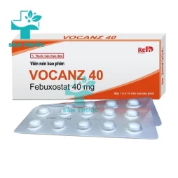 Vocanz 40 - Thuốc trị tăng axit uric ở người bị gout hiệu quả