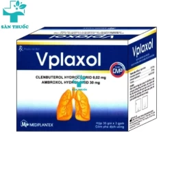 Vplaxol - Clenbuterol HCl 0,02mg + Ambroxol HCl 30mg Mediplantex