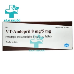 VT-Amlopril 8mg/5mg USV Private - Thuốc điều trị tăng huyết áp của Ấn Độ