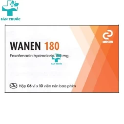 Wanen 180 - Fexofenadin HCl 180mg Medcen