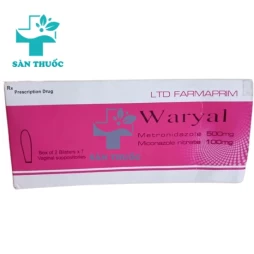 Waryal - Thuốc đặt điều trị nấm âm đạo hiệu quả