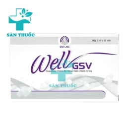 Well GSV - Bổ sung dưỡng chất giúp tóc khỏe mạnh