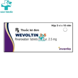 Wevoltin 2.5 - Rivaroxaban 2.5mg Inventia
