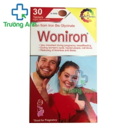 Woniron - Thực phẩm bổ sung sắt hữu cơ tự nhiên của Thụy Sỹ