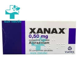 Xanax 0.5 mg - Thuốc điều trị rối loạn lo âu hiệu quả của Mỹ