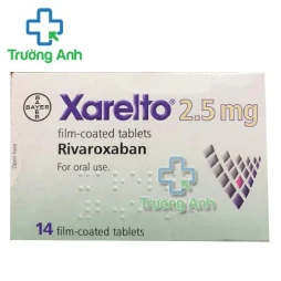 Xarelto 2,5mg - Thuốc điều trị tắc huyết khối tĩnh mạch