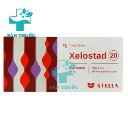 Xelostad 20 Stella - Thuốc phòng chống đột quỵ và khối tĩnh mạch