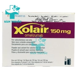 Xolair 150mg Novartis - Thuốc điều trị hen suyễn hiệu quả