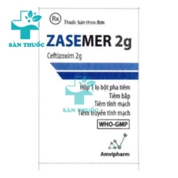 Zasemer 2g Amvipharm - Thuốc điều trị các bệnh nhiễm khuẩn nặng