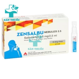 Zensalbu Nebules 2.5 - Thuốc điều trị hen cấp tính hiệu quả