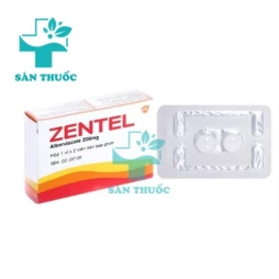 Zentel 200mg - Thuốc tẩy giun hiệu quả (10 hộp)