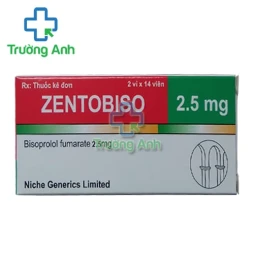 Zentobiso 2.5mg Niche Generics - Thuốc điều trị suy tim hiệu quả