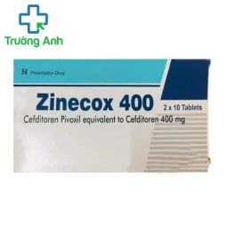 Zinecox 400 - Thuốc điều trị nhiễm khuẩn hiệu quả của Ấn Độ