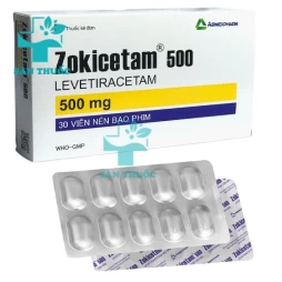 Zokicetam 500 Agimexpharm - Thuốc điều trị bệnh động kinh